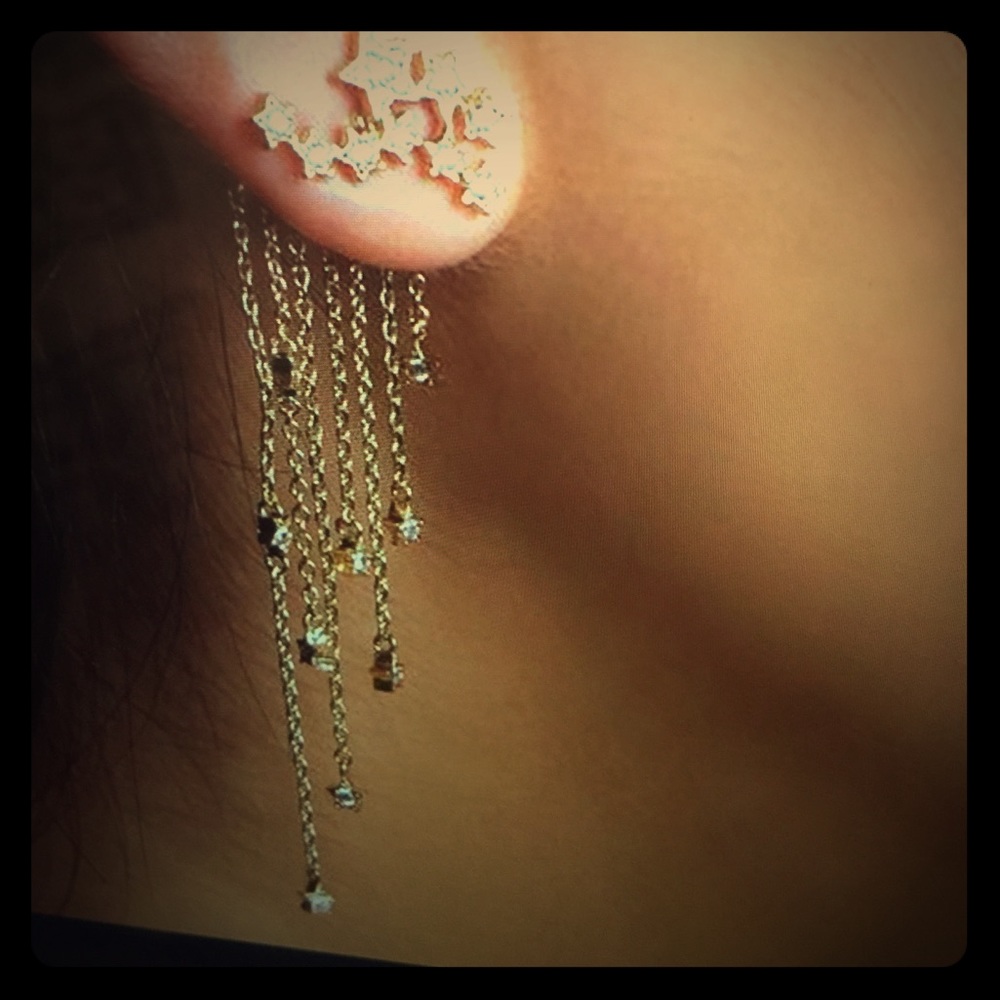 Star Dangle Earrings